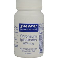 Pure Encapsulations Chromium Picolinate 200 Mcg 60 Kapsül