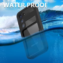 Wowacs Samsung Galaxy S23 ile Uyumlu Kılıf Su Geçirmez 360 Derece Koruma Waterproof Telefon Kılıfı