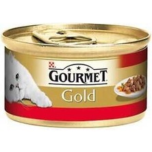 Gourmet Gold Parça Sığır Etli Yetişkin Kedi Konservesi 85 gr