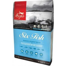 Orijen Six Fish Tahılsız Balık Yavru ve Yetişkin Köpek Maması 2 kg