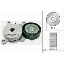 Ina (INA534057510)KAYIS Gergı Rulmanı (Kutuklu) X156 13> C117 13>19 W246 12>18 W176 12>18