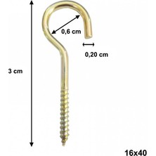 Piton 16X40 Açık (Adet)