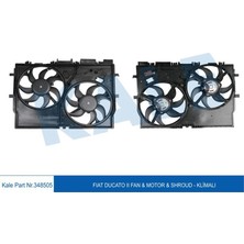 KALE RADYATÖR (KALE348505)FAN Motoru Boxer Iıı Jumper Iıı 22DT Puma C81 110PS C96 130PS C110 150PS Ducato Iıı 2,2hdı 100BG Klımasız / Klımalı
