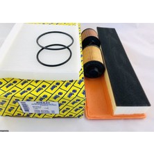 Opar (OPAR55172414)FILTRE Kıtı (Hava Polen Yag) Doblo Bravo Iı Fıorıno Lınea Punto Stılo 1,3jtd / 1,9jtd (55192012E+46544820E+55702456E)