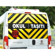Lizpo Decor Okul Taşıtı ve Servis Plaka Yazısı Öğrenci Servisi Sticker Arma