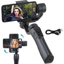 Ucuzcu Market Cep Telefon Için 3-Axis Sabitleyici (Gimbal Stabilizer) 3 Eksenli Tripot