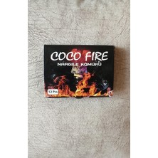 Coco Fire Hindistan Cevizi Kabuğu Nargile Kömürü 250 Gr