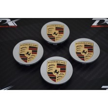 Dk Porsche Orjinal Jant Göbeği Kapak Seti 65MM
