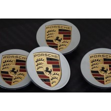 Dk Porsche Orjinal Jant Göbeği Kapak Seti 65MM