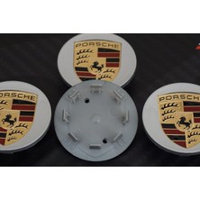 Dk Porsche Orjinal Jant Göbeği Kapak Seti 65MM