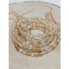 Yaşam Tohumu Sitrin Taşı Dizi 4mm (36725)