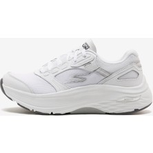 Skechers Max Cushioning Arch Fit  - Fast Kadın Beyaz Koşu Ayakkabısı 128301 Wht