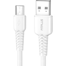 Fit Plus Fitplus Bianca B421 USB - Micro USB Flex Şarj Kablosu 2.4A 1mt