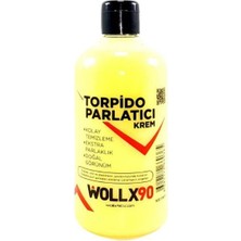 Woll X90 WOLLX90 Torpido Krem Koruyucu ve Parlatıcı - Yarı Mat 500ML