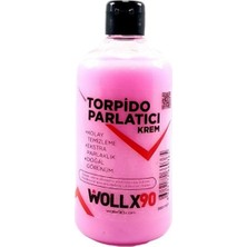 Woll X90 WOLLX90 Torpido Krem Koruyucu ve Parlatıcı - Yarı Mat 500ML