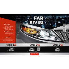 Woll X90 WOLLX90 Buharlı Far Temizleme Sıvısı (Far Parlatıcı, Far Kimyasalı ) 1000ML