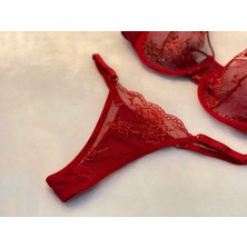 Zag Lingerie Çapraz Ip Detaylı Sütyen Takım