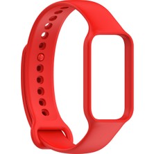 Case Street Xiaomi Redmi Band 2 Kordon Renkli Silikon Mat Klasik Krd 18 Kırmızı