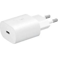 Samsung Galaxy A33 5g Type-C Fast Şarj Adaptörü 25W Beyaz (Samsung Türkiye Garantili)