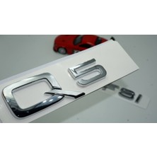 Dk Audi Q5 45 Tfsi Krom Abs 3m 3D Bagaj Yazı Logo Orjinal Ürün