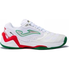 Joma T.set 2302 - Unisex Beyaz Yeşil Kauçuk Tabanlı Spor Ayakkabı - TSETS2302T
