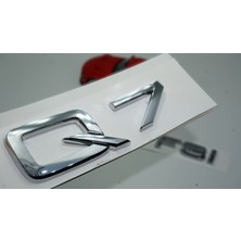Dk Audi Q7 30 Tfsi Krom Abs 3m 3D Bagaj Yazı Logo Orjinal Ürün