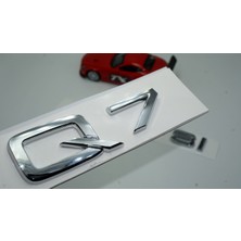 Dk Audi Q7 45 Tfsi Krom Abs 3m 3D Bagaj Yazı Logo Orjinal Ürün