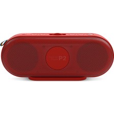 Polaroid P2 Müzik Çalar - Çift Stereo Eşleme ile Şarj Edilebilir Güçlü Taşınabilir Kablosuz Bluetooth Hoparlör