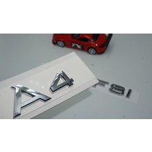Dk Audi A4 45 Tfsi Krom Abs 3m 3D Bagaj Yazı Logo Orjinal Ürün