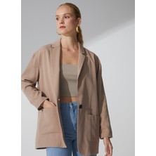 Fabrika Comfort Bej Kadın Ceket Cm-Rayle