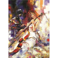 Art Puzzle 5088/ART , Cellist 500 Parça Puzzle