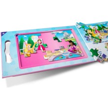 Melissa&Doug Melissa & Doug Mıknatıslı 2 Adet 15 Parçalı Yapboz Seti - Prenses Puzzle