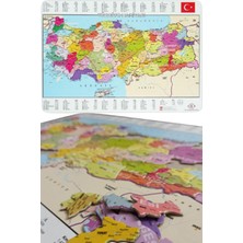 Tes Yayıncılık Türkiye Puzzle -81 Parça Türkiye Haritası Puzzle 28X40CM (Yapboz Türkiye)