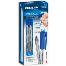 Pensan Triball Mavi Tükenmez Kalem 12'li 8692404100435
