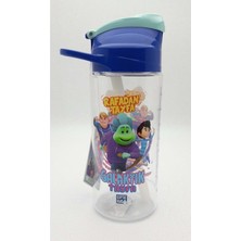 Gıpta Rafadan Tayfa Kalın Pipetli Tritan Matara 500 cc Lacivert