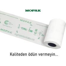 Mopak 56X16 Termal Pos & Yazarkasa Kağıdı 10 Paket (100 Rulo)