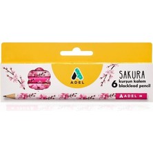 Adel Kurşun Kalem 6lı Sakura