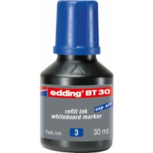Edding Mavi Beyaz Tahta Kalemi Mürekkebi 30 ml BT30