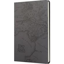 Mabbels The Lord Of The Rings Orta Dünya Haritası Sert Kapak Butik Defter Siyah Lord Of The Rings Çizgili