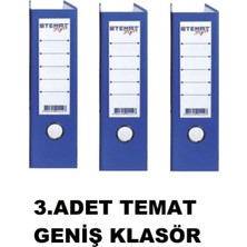 Temat Fix 3'lü Set Geniş Kalsör Temat Geniş