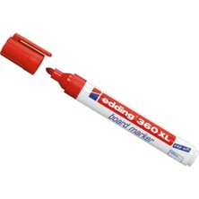 Edding Beyaz Tahta Kalemi Kırmızı 360 Xl (10'lu)