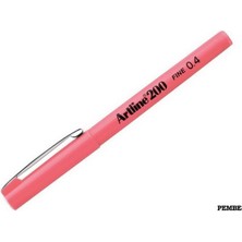 Artline 200 Fineliner 0.4mm Ince Uçlu Yazı ve Çizim Kalemi Pembe