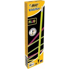 Bic Kurşun Kalem Evolutıon Silgili 12 Li 942882