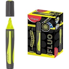 Maped 742934 Fosforlu Kalem Max Fluo Peps Mini 10 Lu Sarı (1 Paket 10 Adet)