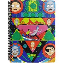 Mabbels Rick And Morty Kırmızı Defter