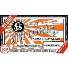 Viktoria Portakal 2pk+Fiske Sabitleme 1pk Kumaş Boyası