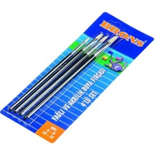 Brons Fırça Set 4lü 6-8-10 Akrilik ve Yağlı 8697405228133