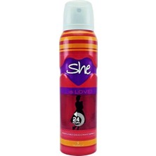 She Kadın Love Deodorant 150 ml