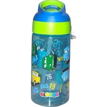 Globox 3114 Tritan Desenli Matara 500 ml - Race Cars