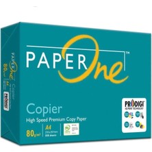 Paper One A4 Fotokopi Kağıdı 80 gr 500'LÜ 5 Paket